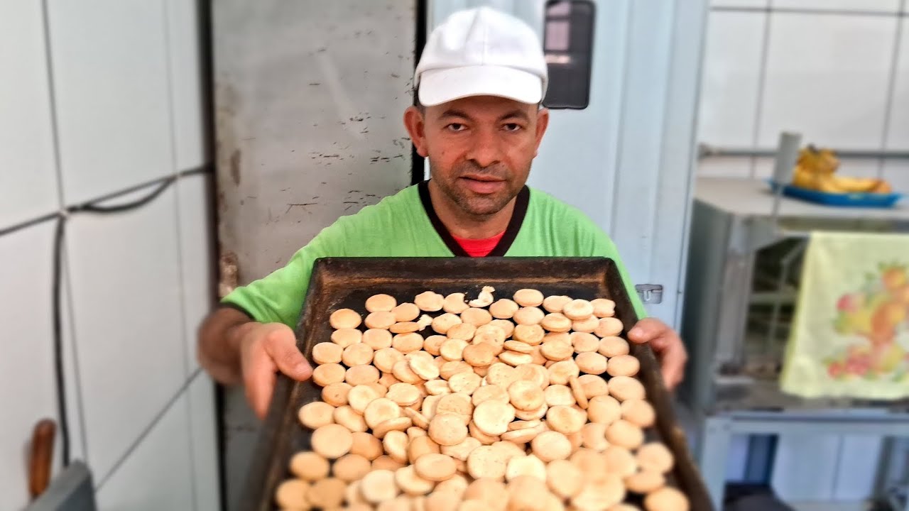 ensinado a fazer bolacha com coco do norte  (passo a passo )