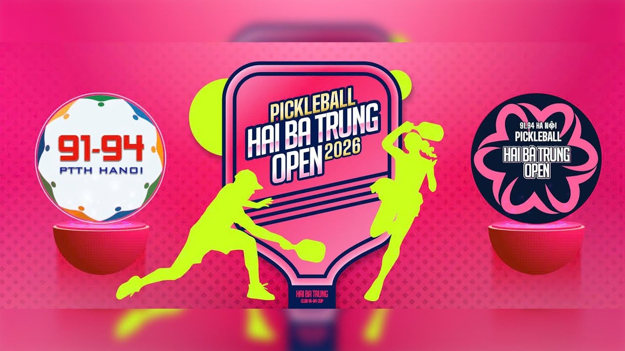 🎬 VÒNG LOẠI - ĐÔI NỮ : TÚ |  HƯỜNG -vs- HUYỀN | THÁI - Giải Pickleball HBTO 9194 Lần 1 - Năm 2026