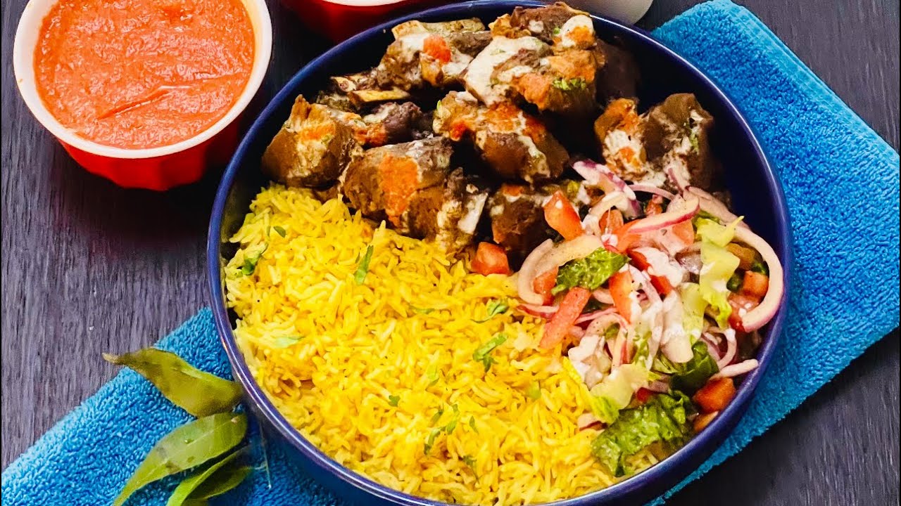 Halal Guys Lamb Over Rice