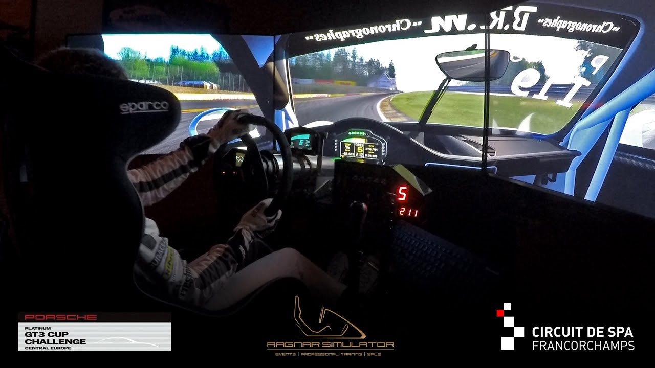 Piotr Parys | Porsche 911 GT3 Cup | Spa Francorchamps | Ragnar Simulator