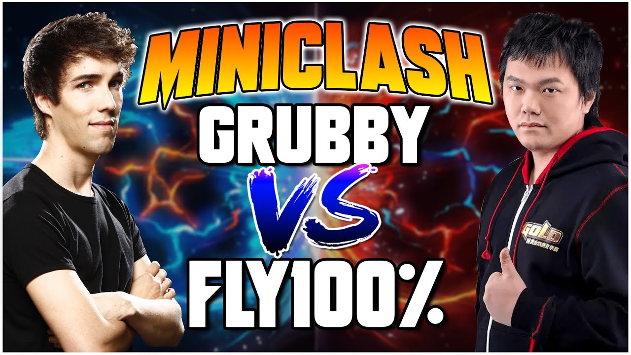 MINICLASH! Grubby vs Fly100% | WC3