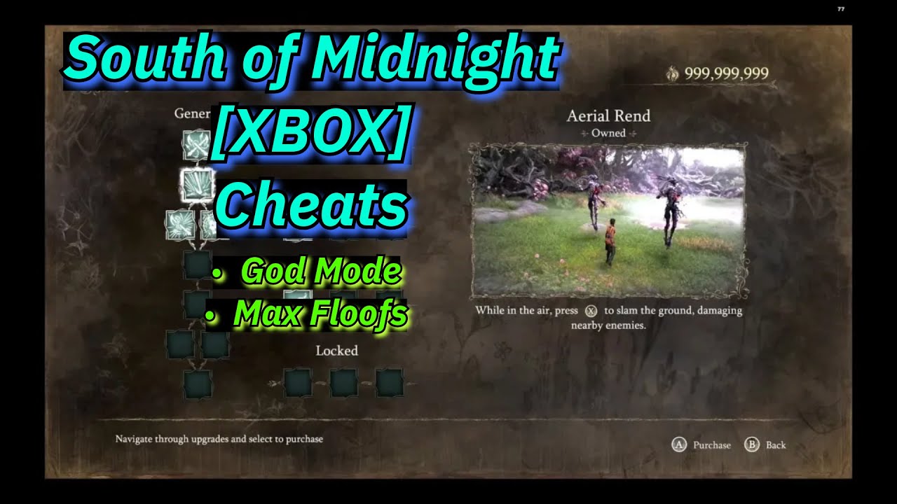 South of Midnight [XBOX] Cheats: Max Floofs & God Mode