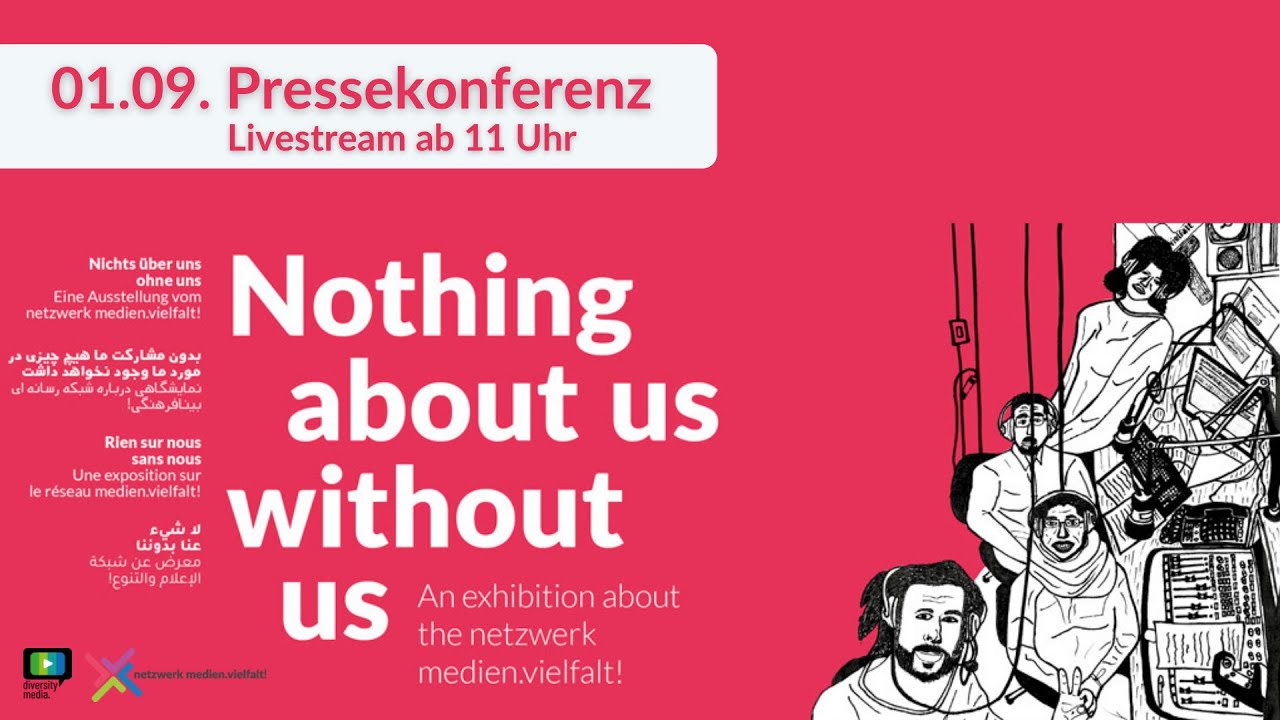 Pressekonferenz zur Ausstellung 