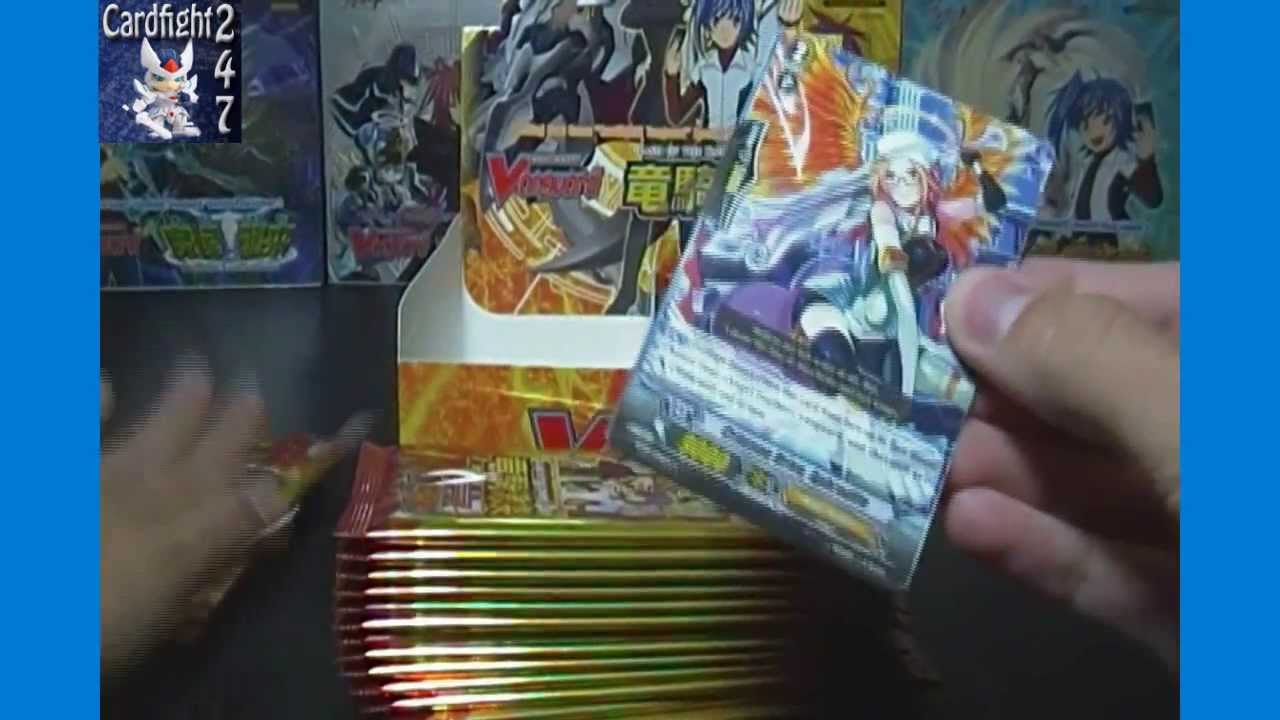 Cardfight Vanguard Clash of the Knights & Dragons BT09 Booster Box Opening Box 1