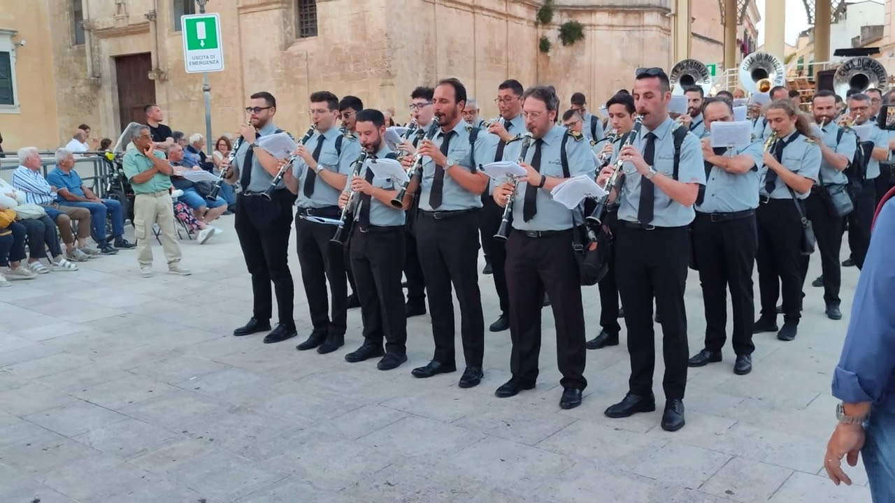 Marcia Cettina Birichina banda di Rutigliano 1/7/23 Matera festa della Bruna
