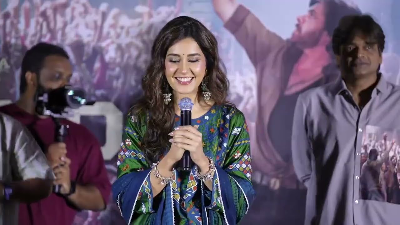 Raashii Khanna Speech | Collar Ey Etthara Song Grand Launch Event | Ustaad Bhagat Singh