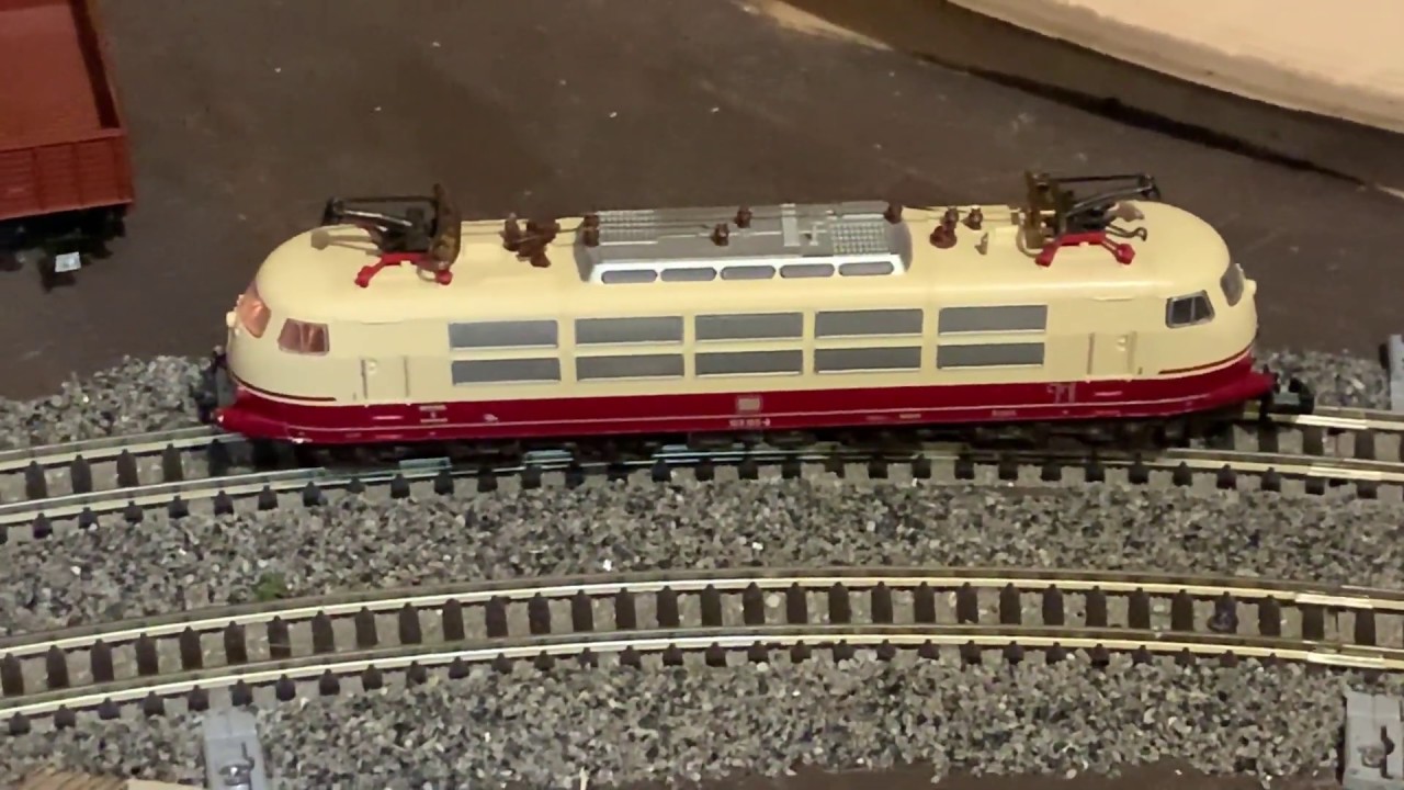 Digitalisierung BR 103 Fleischmann Spur N