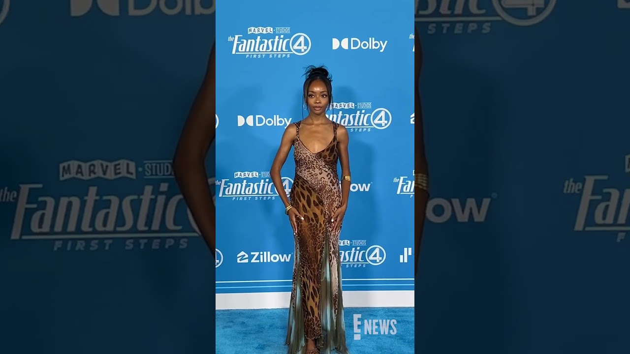 We can't help but Marvel at Skai Jackson on the carpet. ❤️&zwj;🔥 #TheFantasticFourFirstSteps