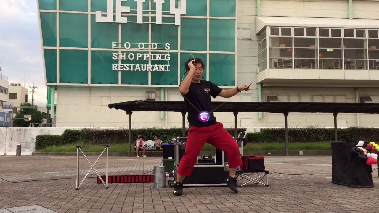 大道芸人 Mr.↓YU↑（ミスターユー）@JETTY 2016/08/17 Day light