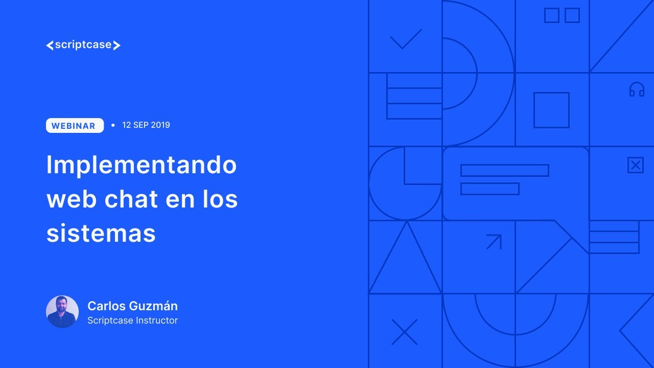 Scriptcase - Implementando web chat en los sistemas