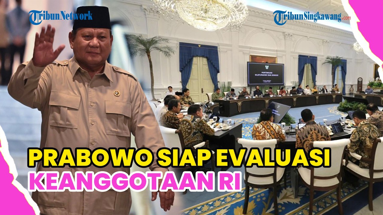 PRABOWO DISEBUT SIAP EVALUASI KEANGGOTAAN RI DI BOP USAI SERANGAN ISRAEL KE IRAN