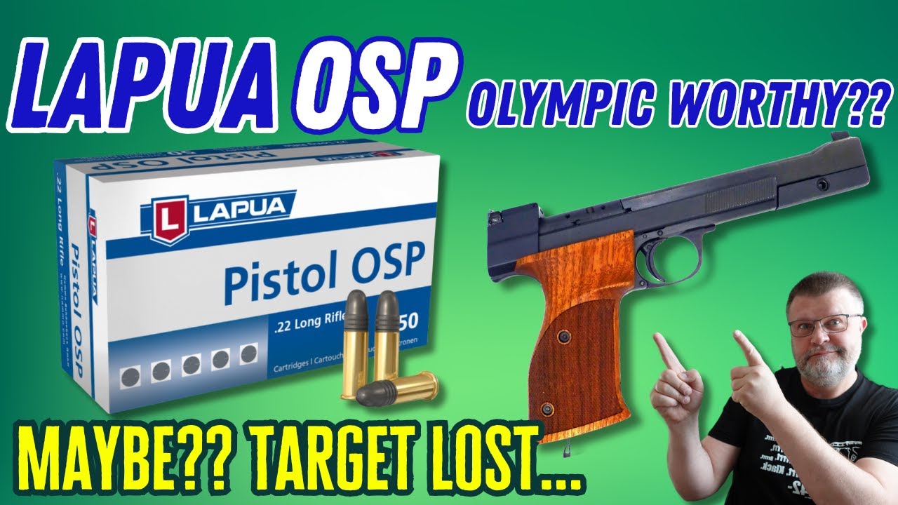 Lapua OSP .22LR – Почти готово | Тест упора Ransom с Hämmerli M215