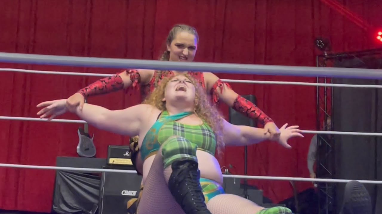 Scarlett Rose vs Kelly Paige Indy Wrestling! URW Sacramento Ca 08/17/24