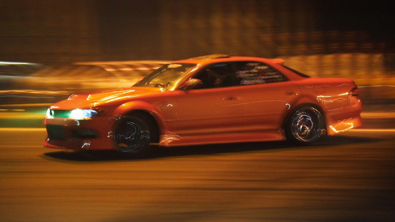 Tokyo's ILLEGAL Underground Street Drifting Scene (CRAZIEST Drift Meet)