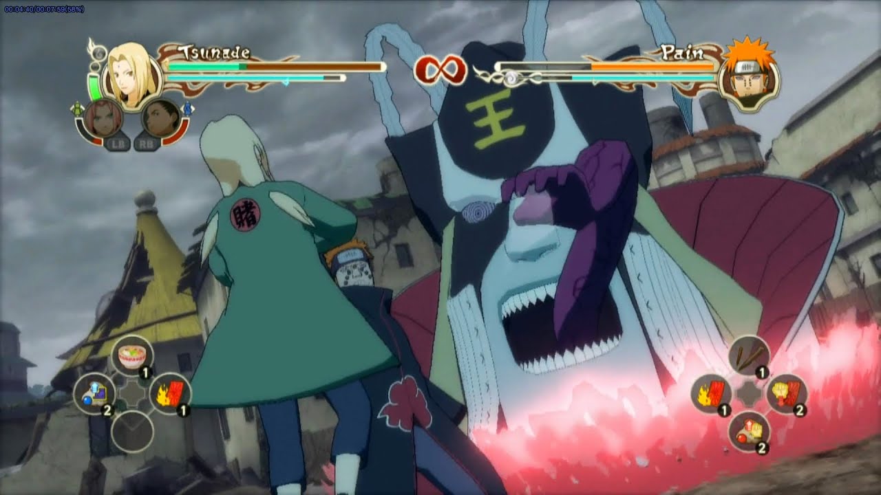 Naruto Shippuden: Ultimate Ninja Storm 2 [HD] - Tsunade Vs Pain