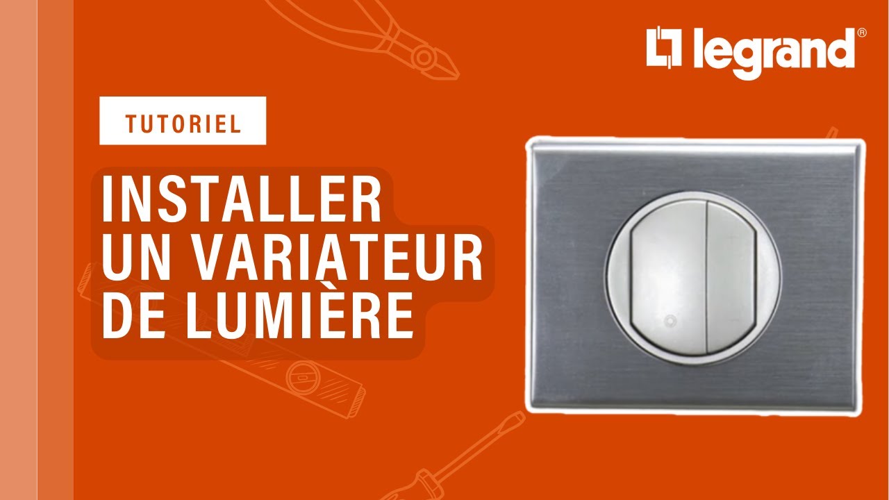 Comment installer un variateur de lumière avec l'écovariateur Céliane de Legrand ?