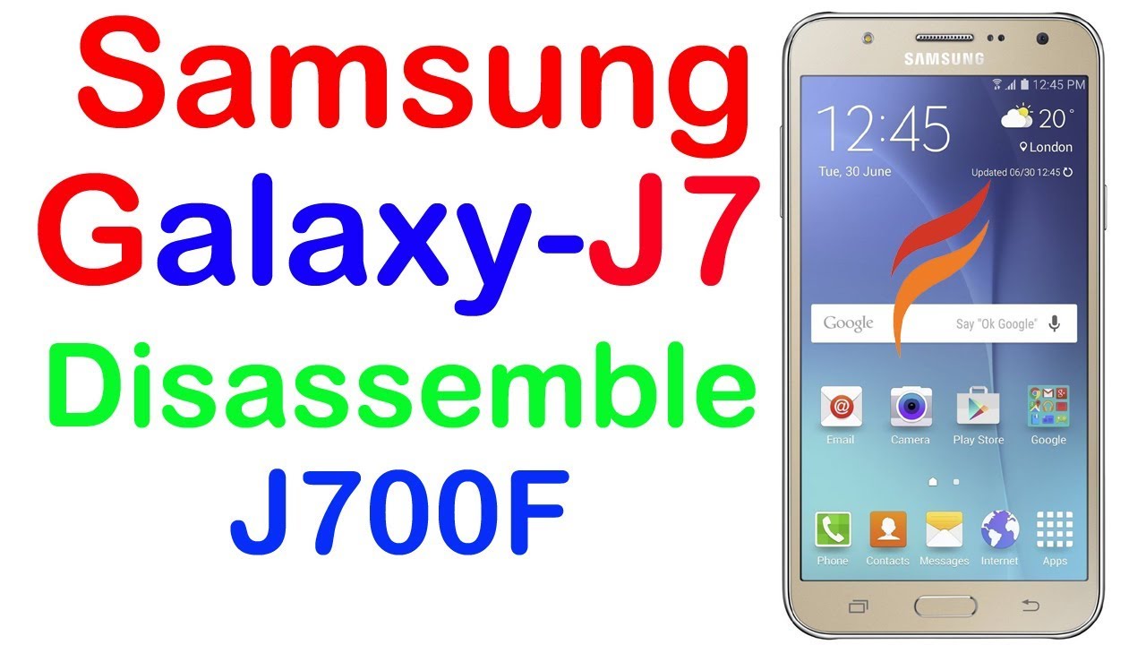 Samsung J700F Disassembly