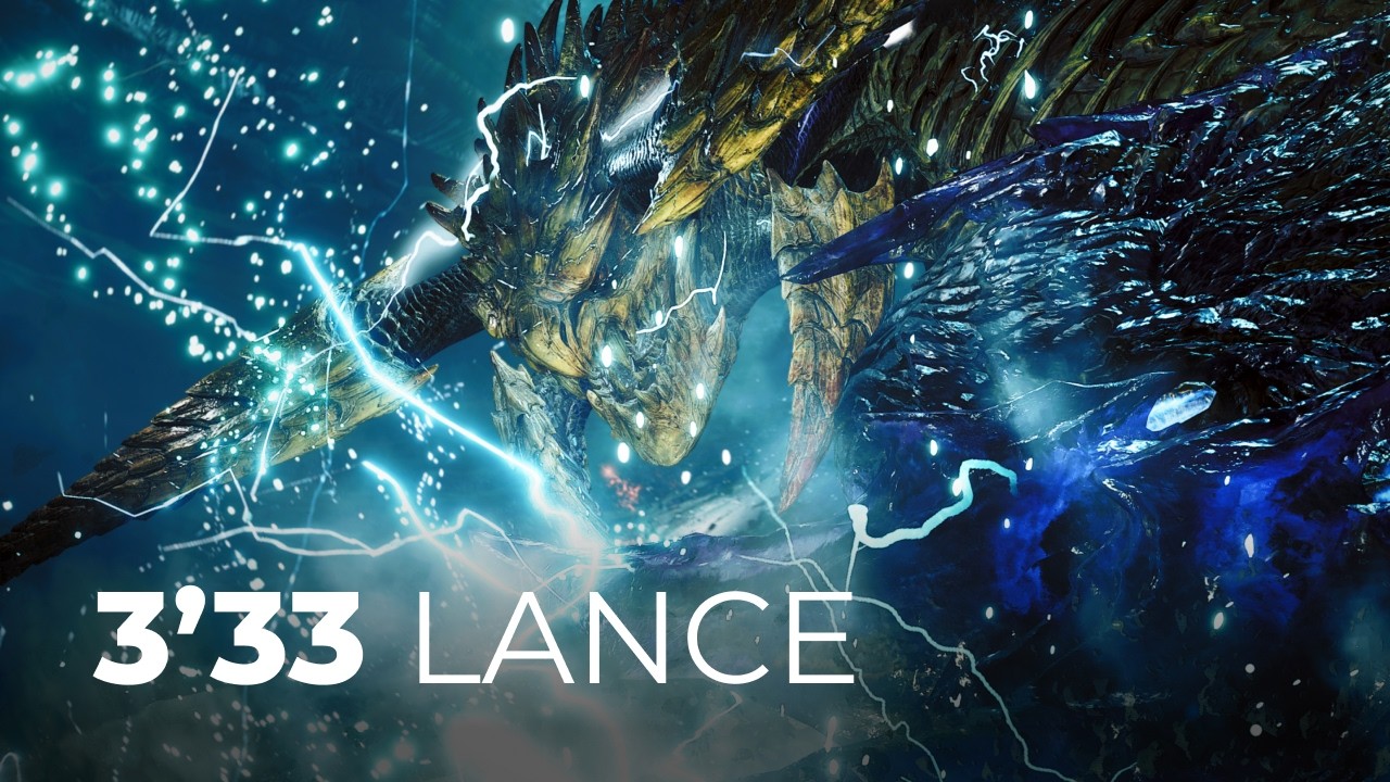 MH Wilds | Hunting Exercise:  9⭐5♦️ Tempered Rey Dau | Lance Speedrun (Heroics) | 3'33 | PS5 Pro