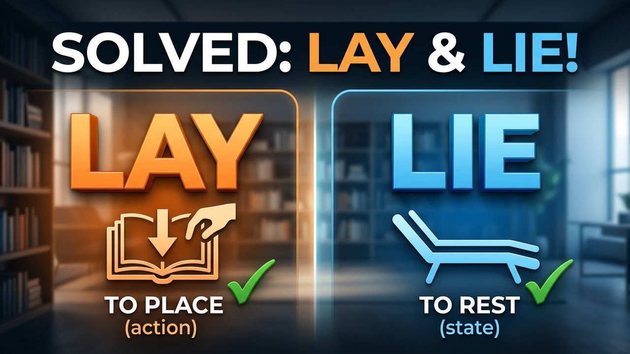 Як ніколи не плутати Lay і Lie (нюанси і приклади)