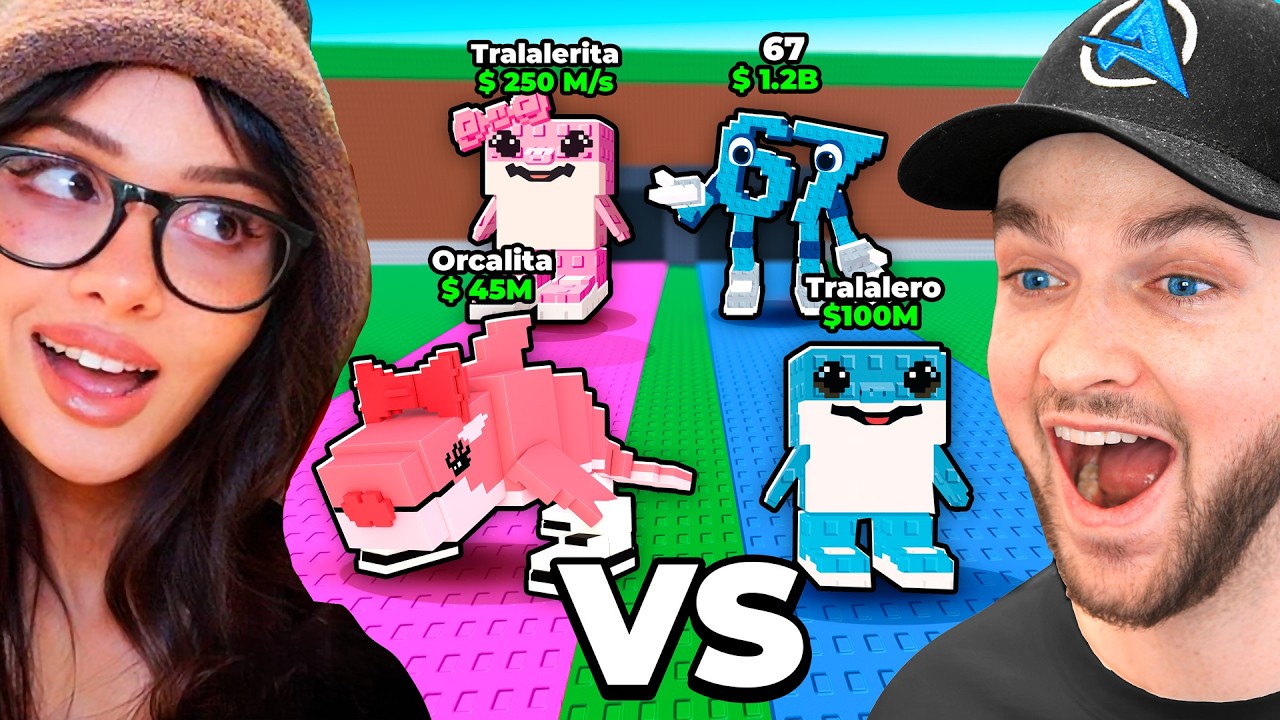 BOY ONLY vs GIRL ONLY Brainrots in Steal a Brainrot!