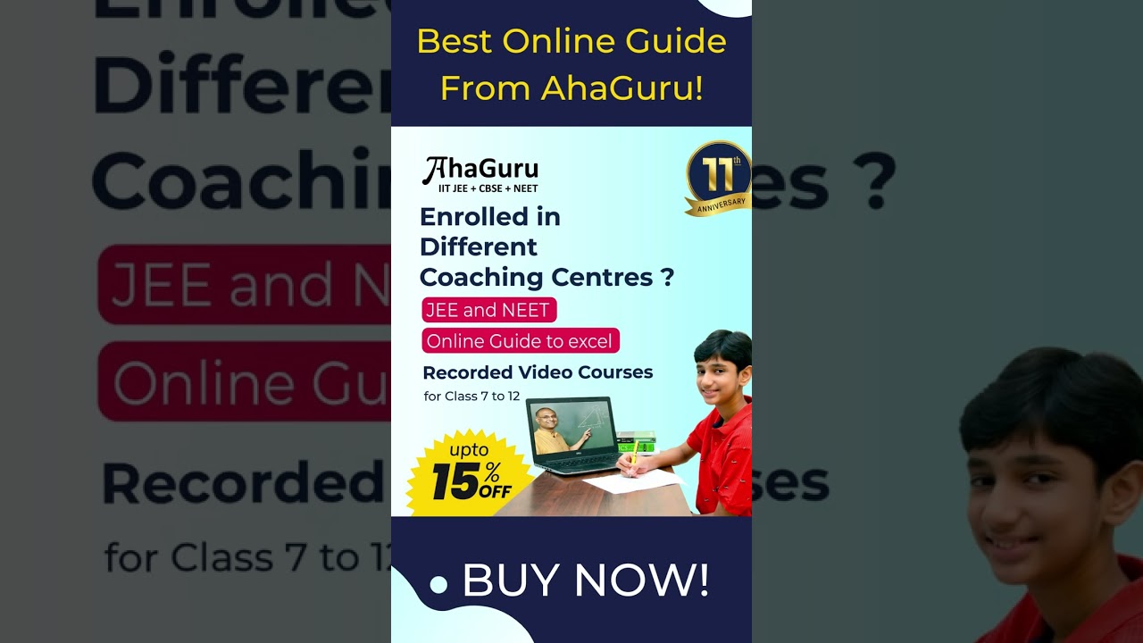 11th Anniversary Sale | Special Discounts on Recorded Courses for Physics, Chemistry, Math & Biology
