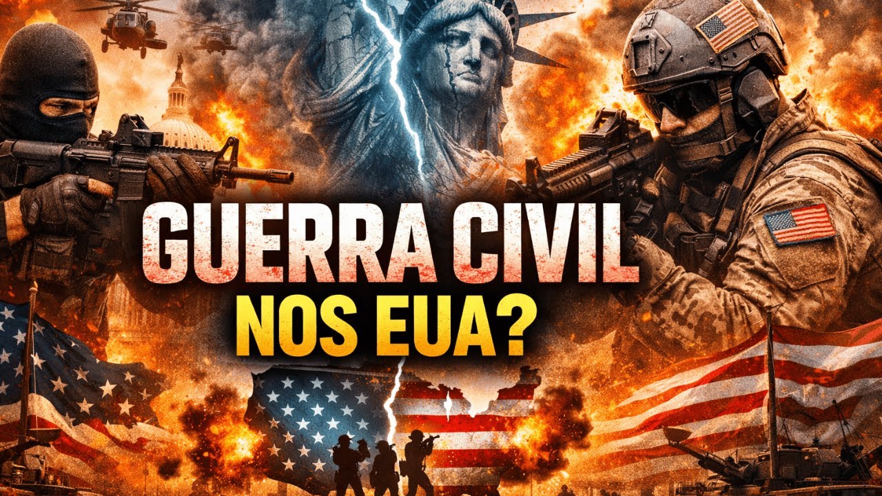 O Colapso dos EUA: GUERRA CIVIL
