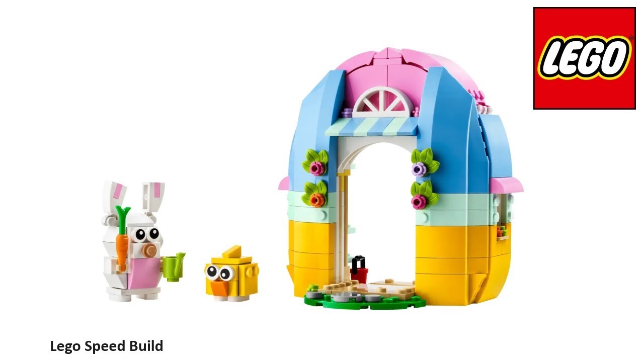 Lego GWP 40682 Spring Garden House Speed Build