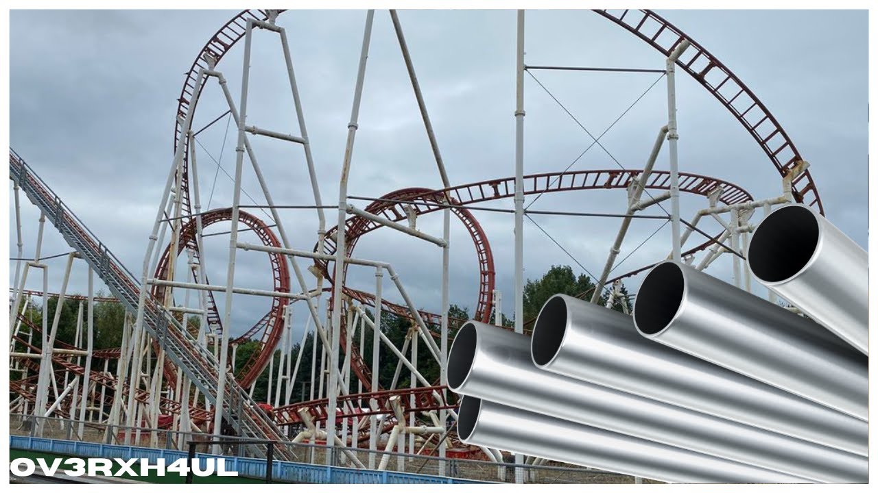 Tornado, but for every bad transition, a metal pipe falls...