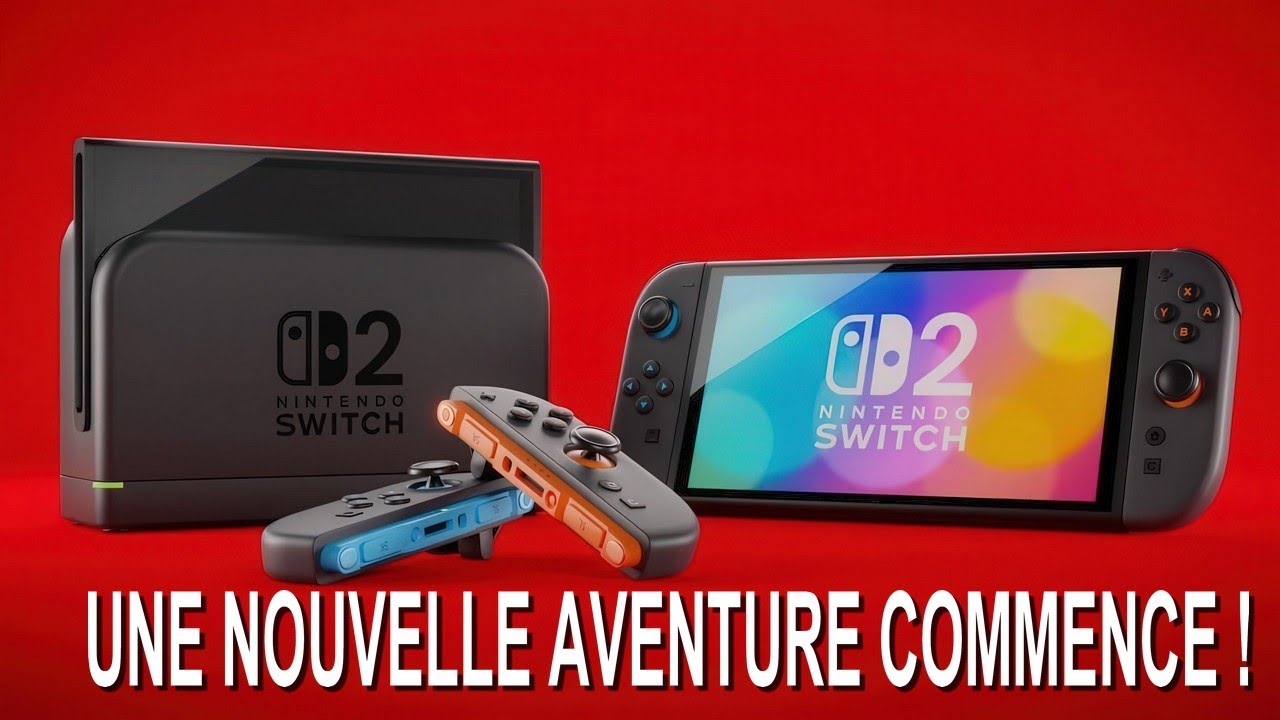 Unboxing Nintendo Switch 2 ! Une nouvelle aventure commence ! :D