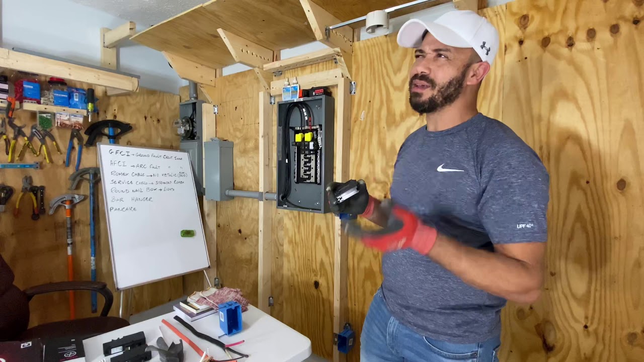 “Eletricista nos Estados Unidos” Eletrica residencial Vídeo #1