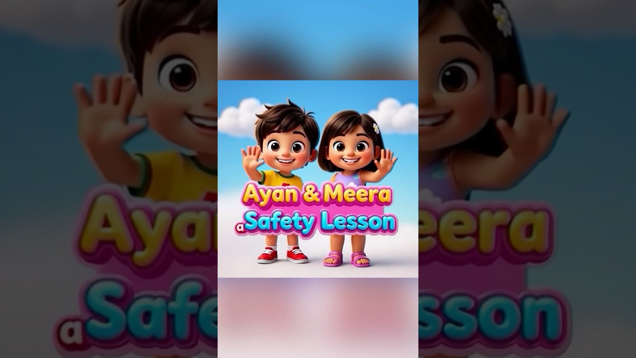 Safety First for Kids 🚑 | Meera Gets Hurt | Ayan & Meera Cartoon