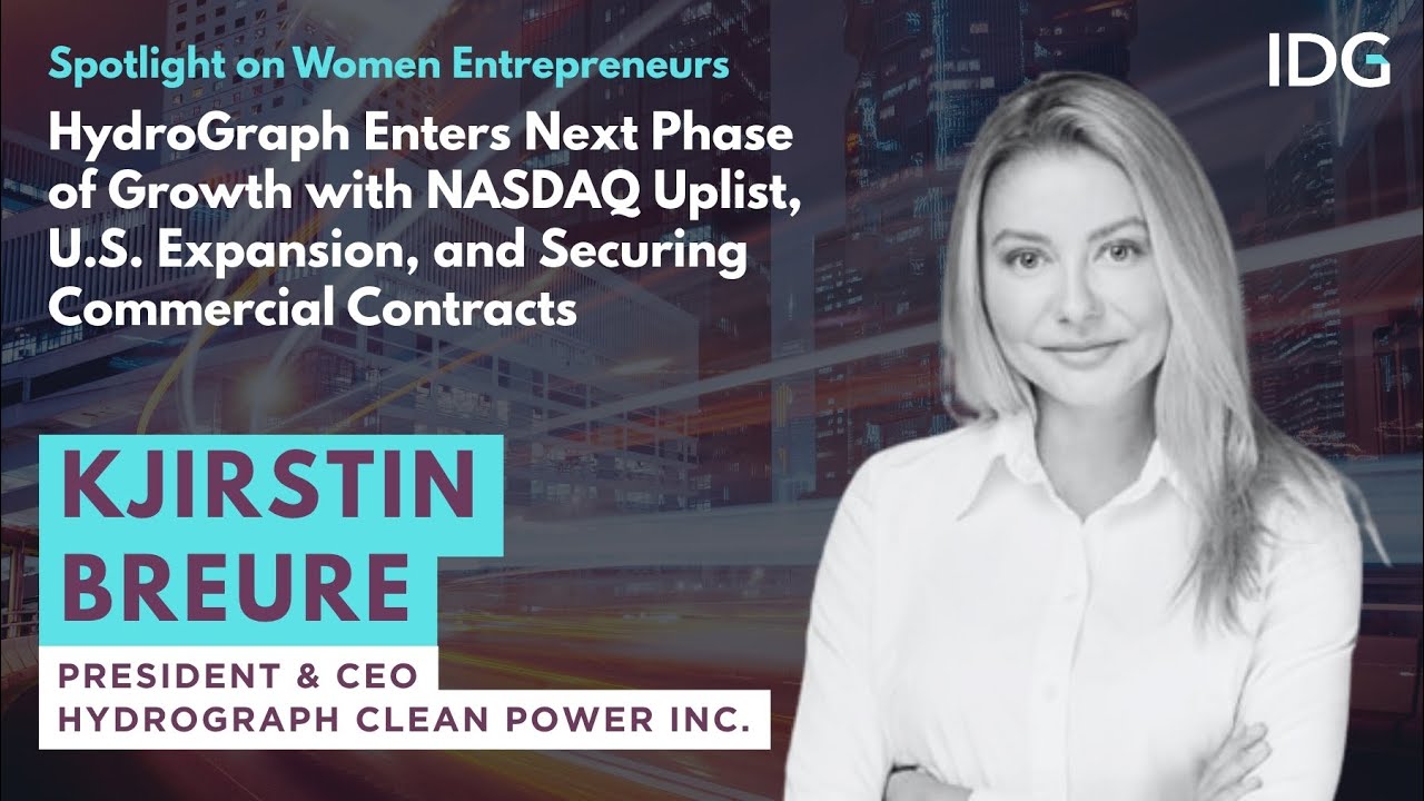 HydroGraph CEO Kjirsten Breure on Graphene’s Role in National Security, US Expansion & NASDAQ Uplist