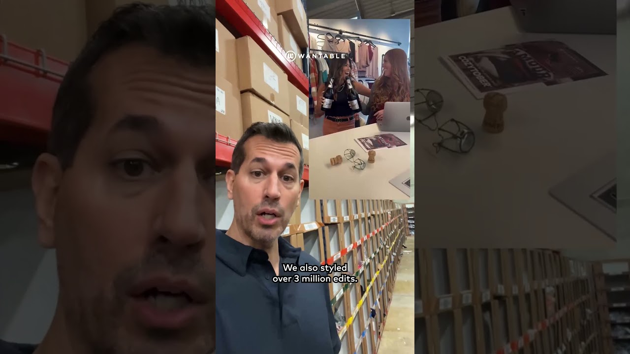 Wantable Warehouse Tour #fashion #wantable #fashionhistory