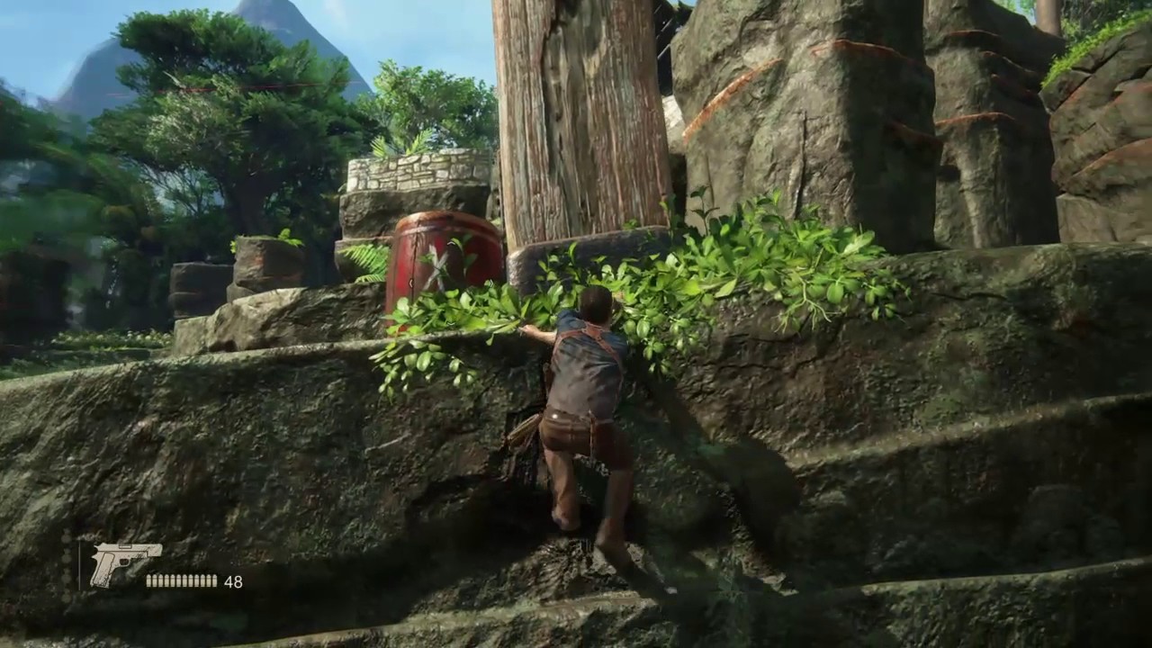 Uncharted 4 трофей педаль в пол!/Just floor it! Trophy