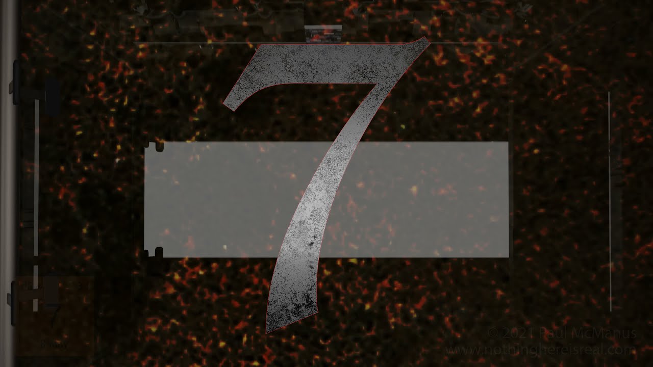 The number 7 from 36 Days Of Type