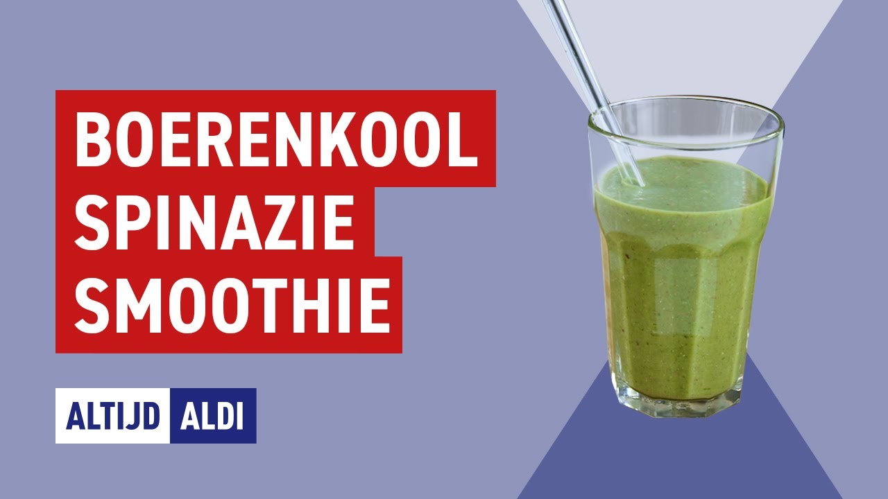 Zo maak je een heerlijke gezonde groente smoothie | Altijd ALDI