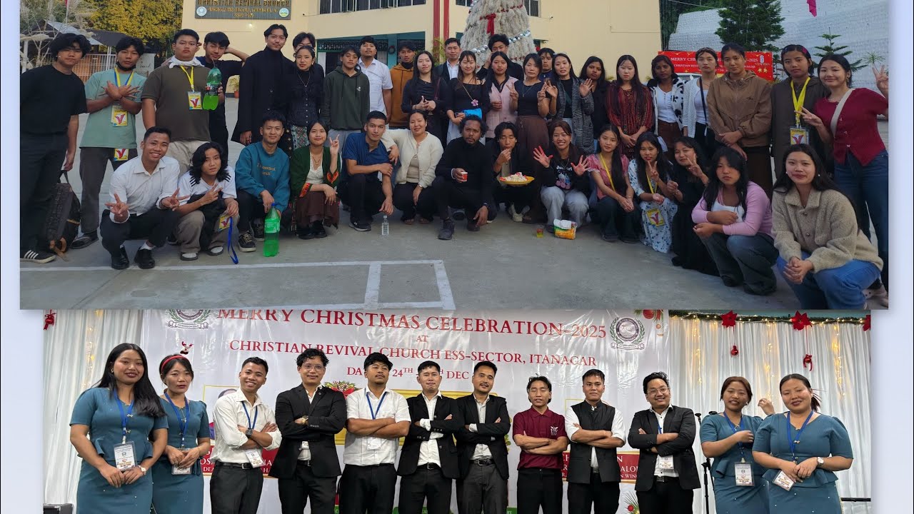 Christmas celebration of 2025 CRC.Itanagar #arunachalpradesh 
