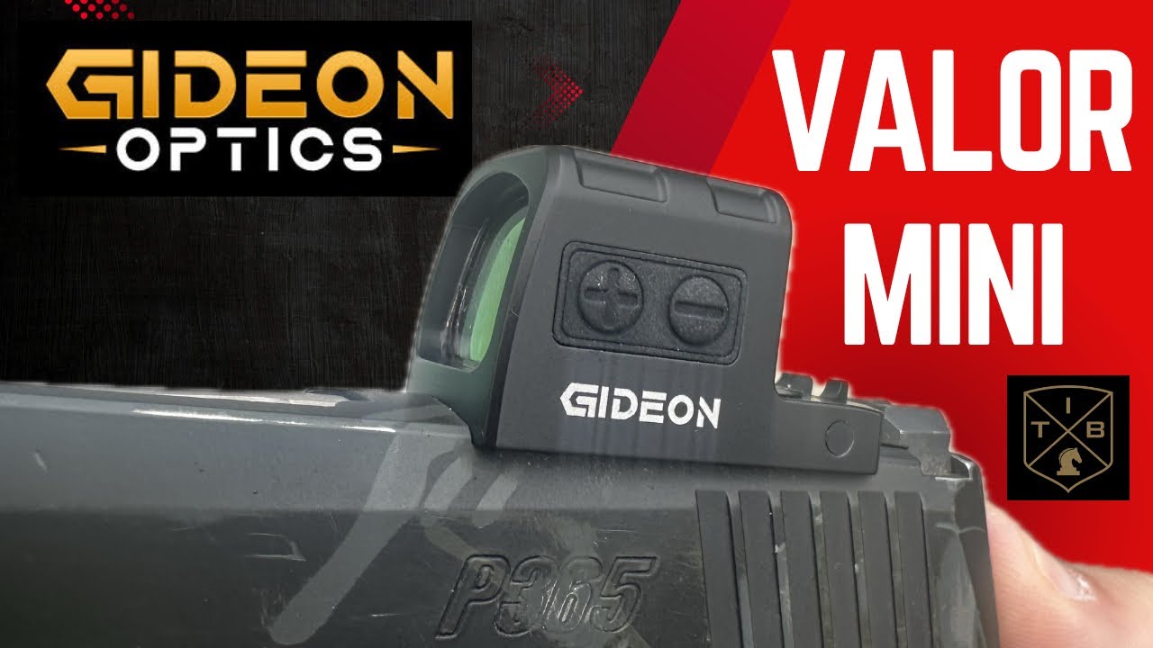Обзор закрытого пистолета Gideon Optics Valor Mini Red Dot