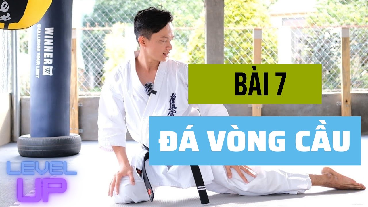 Karate cho người mới bắt đầu | Tự học võ karate | Kỹ thuật đá vòng cầu Mawashi Geri - Bài 7