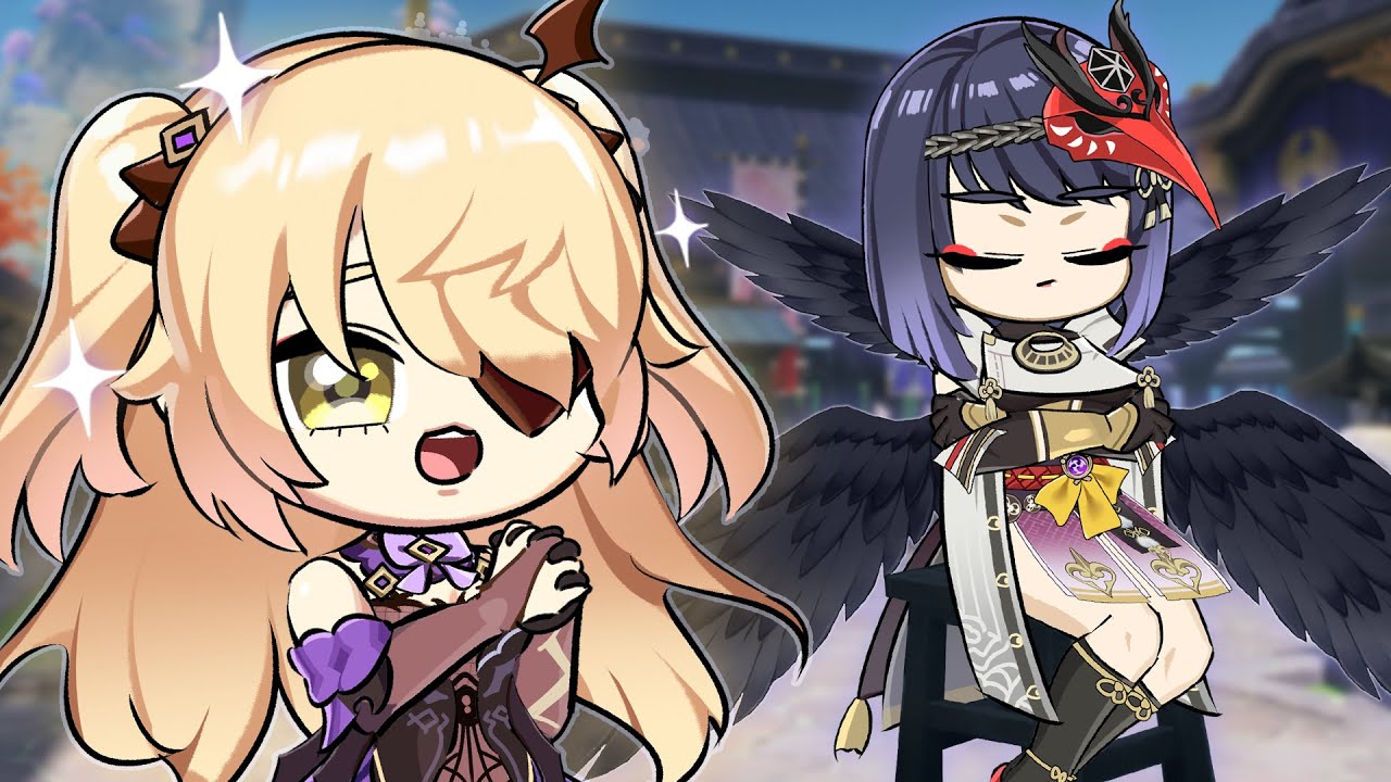 When Fischl meet Kujuo Sara in irodori festival