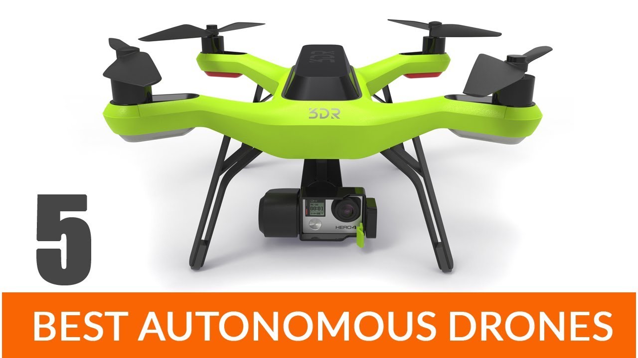 Top 5 Best Drones with Autonomous Flight [2018]