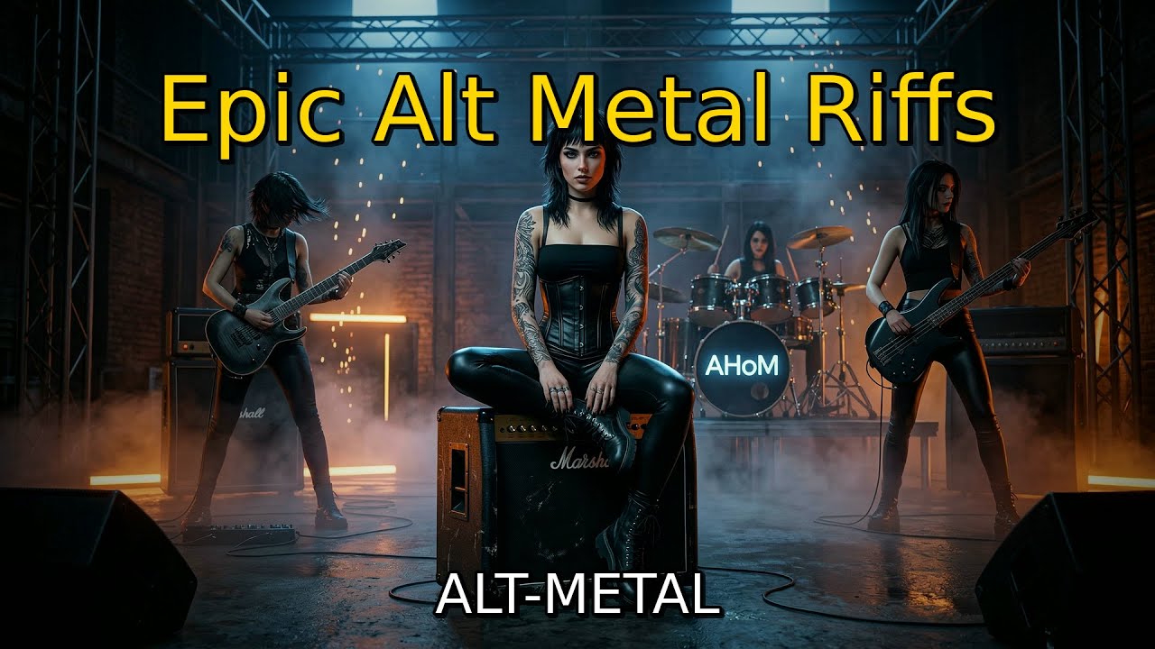 Cinematic Alt-Metal Mix ⚡ Heavy Riffs & Haunting Vocals