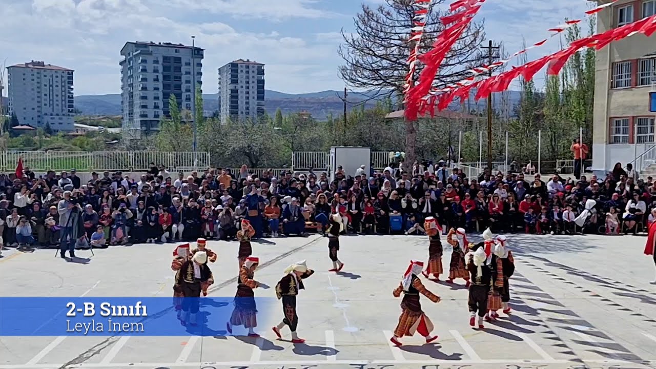 Silifke Yöresi Halk Oyunları, 2-B Sınıfı, Serkan Dökmeci İlkokulu, 23 Nisan 2025