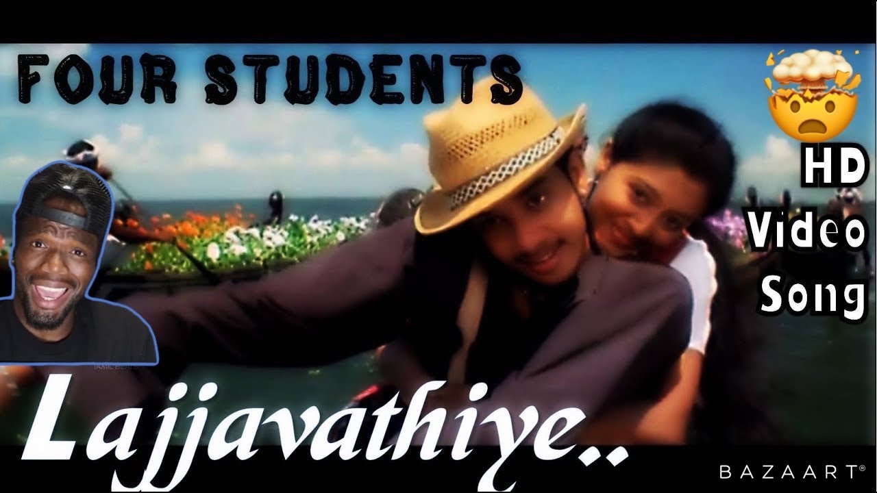 Lajjavathiye HD Video Song | 4 Students Tamil Movie Song | Bharath | Gopika | Track Music (REACTION)
