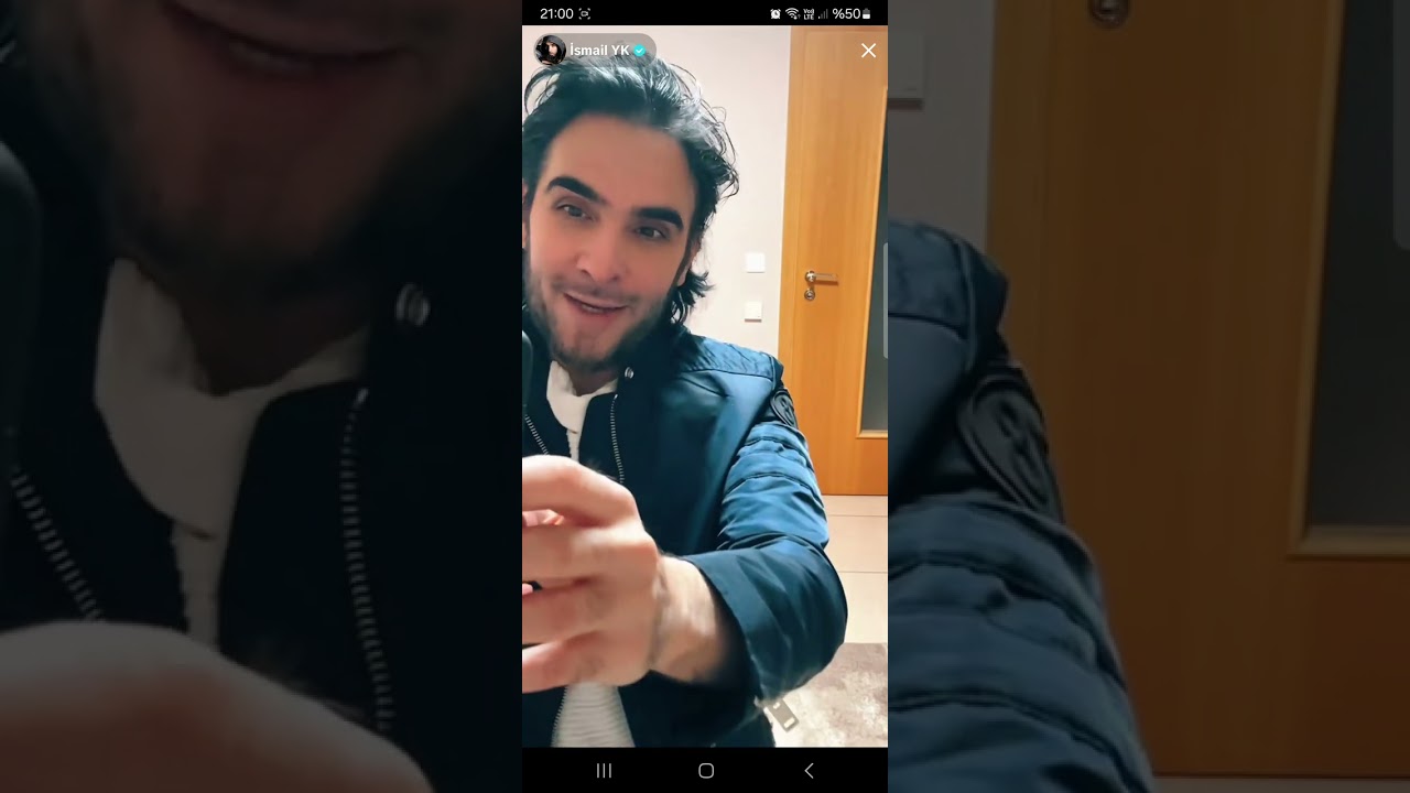 İsmail yk tiktok canlı yayın  19.02.2025 WhatsApptan görüntülü konuşma hayranlarıyla