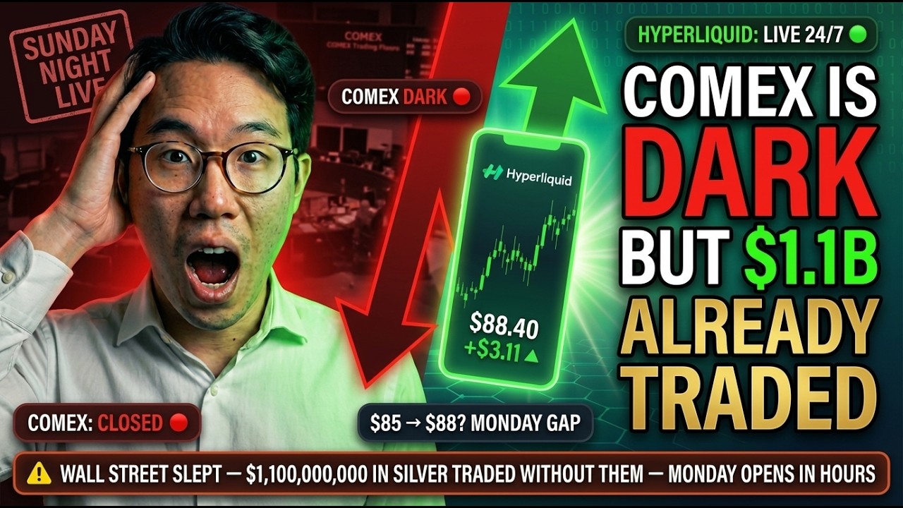 JUST IN: $1.1 Billion In Silver Traded This Weekend — And Not A Single Ounce Was On COMEX…