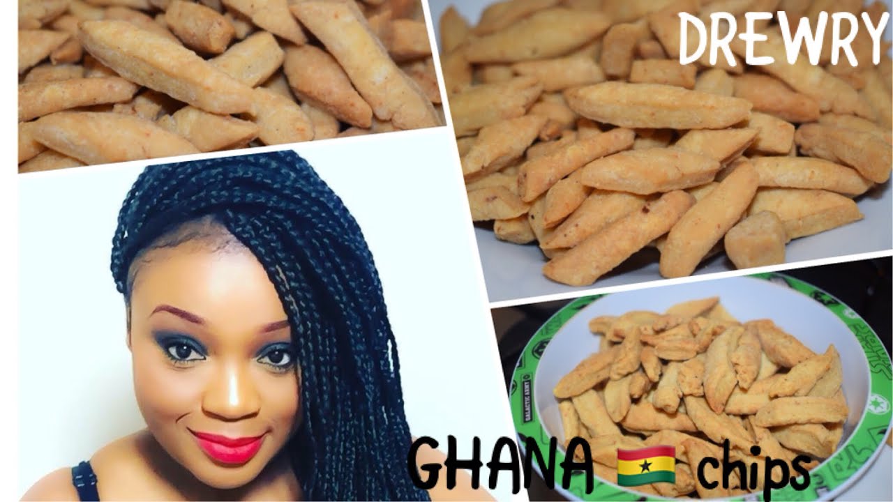 GHANA SAVOURY CHIPS: FRIED AND BAKED