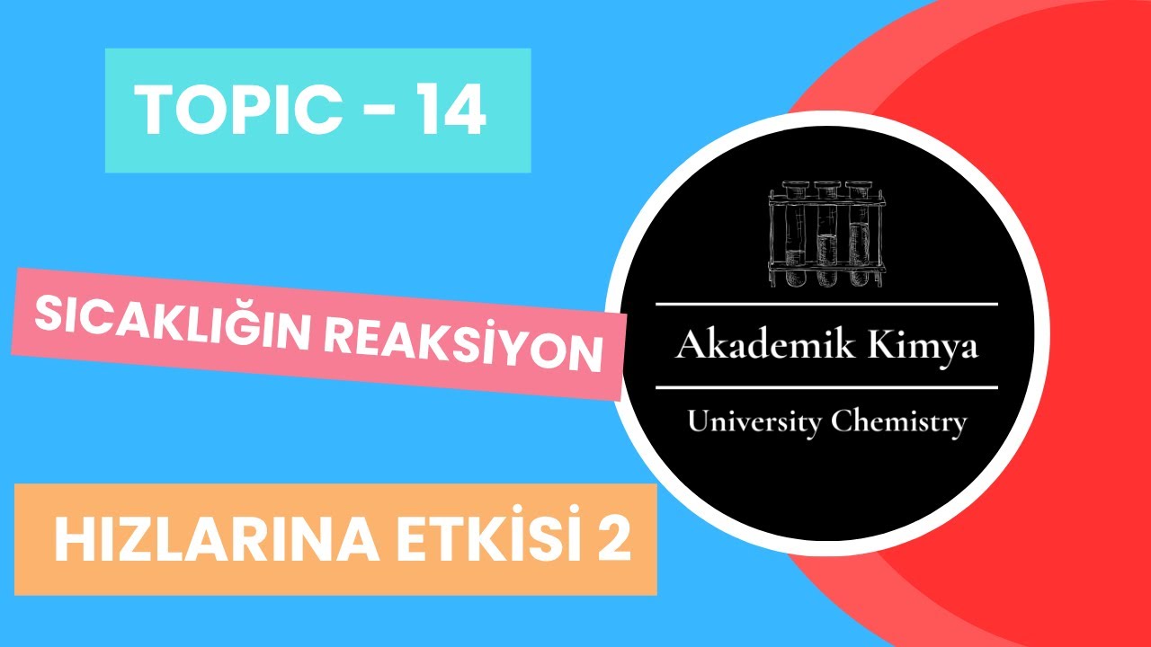 Sıcaklığın Reaksiyon Hızına Etkisi 2 - The Effect of Temperature on Reaction Rates 2