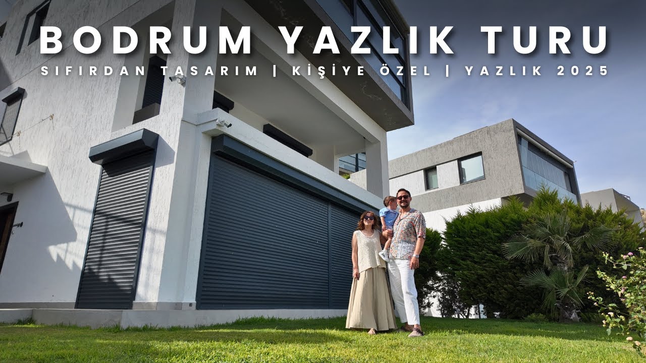 Bodrum’da Her Metresi Tasarlanmış Yazlık Evi | #EvTuru