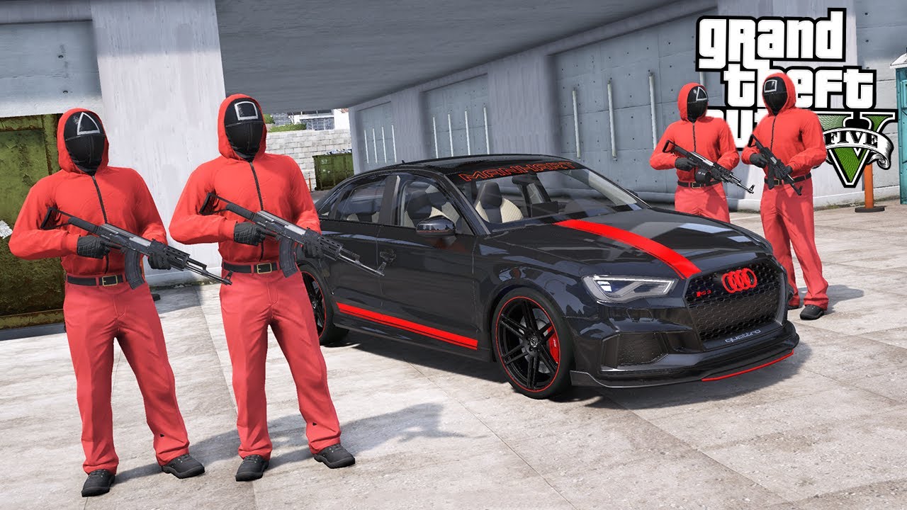 RAPINA in STILE SQUID GAME! - GTA 5 MOD VITA DA DA GANGSTER (6) #124